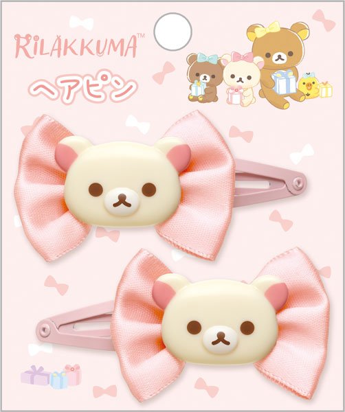 "Korilakkuma" Hair Clip Set - Rosey’s Kawaii Shop