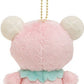 [Korilakkuma] "Korilakkuma Full of Strawberry Day" Plush Keychain - Rosey’s Kawaii Shop