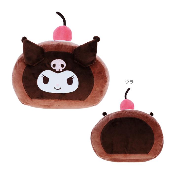 "Kuromi Cake Roll" Cushion - Rosey’s Kawaii Shop