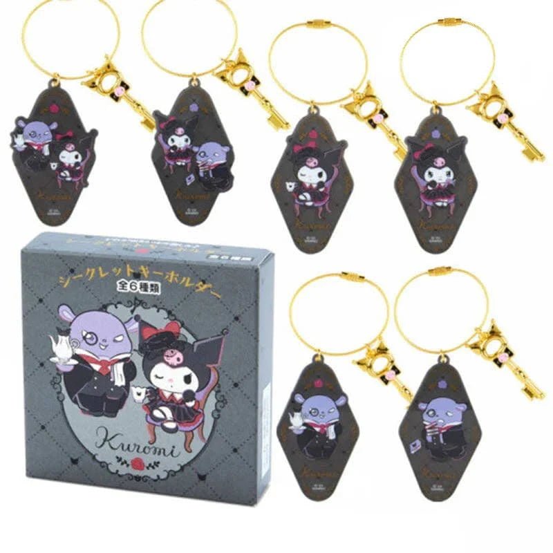 "Kuromi Delusional Princess Keychain" Blind Box - Rosey’s Kawaii Shop