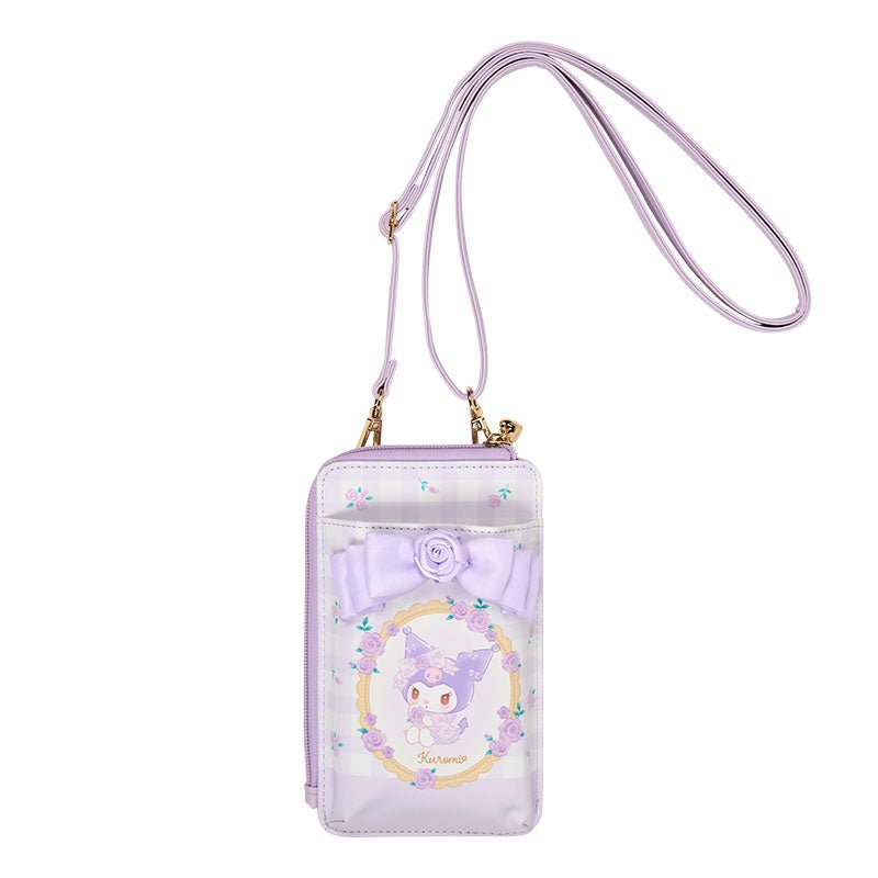 [KUROMI] "Sanrio Dolly Rose" Smartphone Shoulder Bag - Rosey’s Kawaii Shop