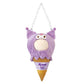 [KUROMI] "Sanrio Ice Cream Kigurumi" Pouch Keychain - Rosey’s Kawaii Shop