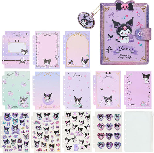 [KUROMI] "Sanrio Stickers & Sticker Notebook" - Rosey’s Kawaii Shop