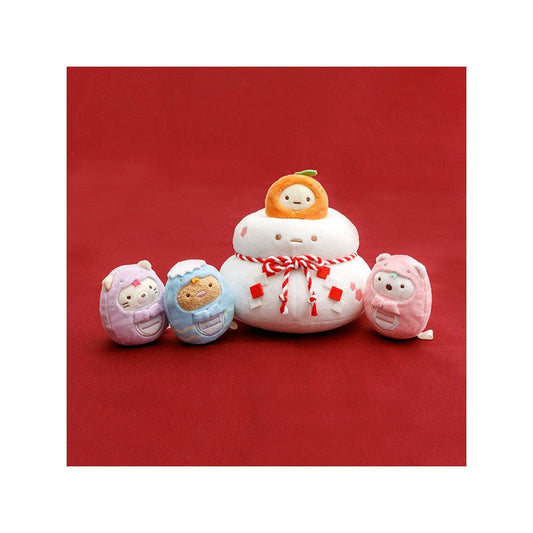 LIMITED "2025 Sumikko Gurashi New Year" Tenori Plush Set - Rosey’s Kawaii Shop