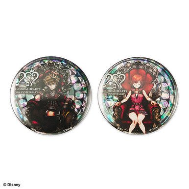 LIMITED "Kingdom Hearts 20th Anniversary" Badge Set - Rosey’s Kawaii Shop