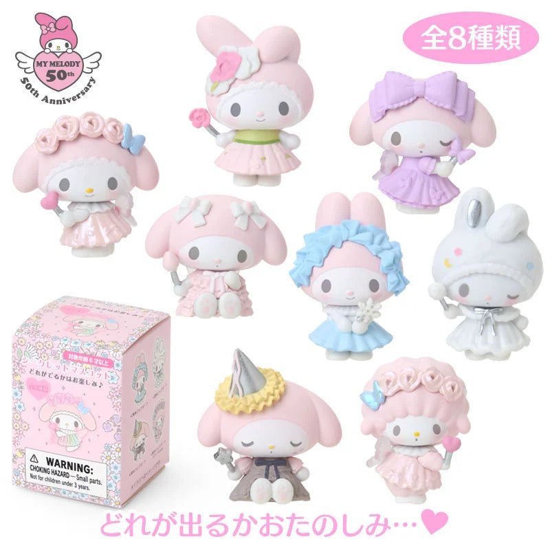 LIMITED "My Melody 50th Anniversary" Figure Blind Box - Rosey’s Kawaii Shop