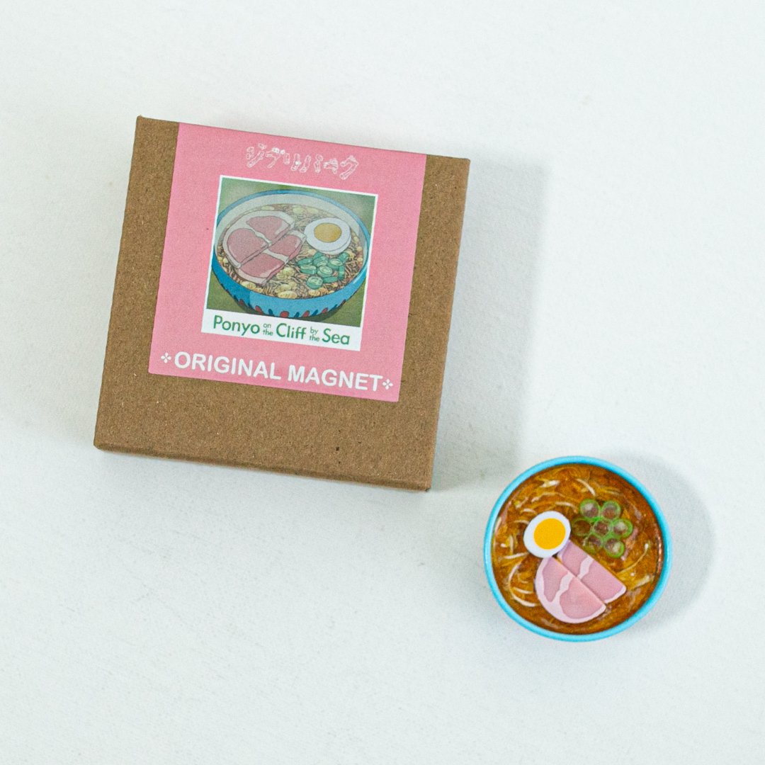 LIMITED "Studio Ghibli Park" Food Magnet - Rosey’s Kawaii Shop