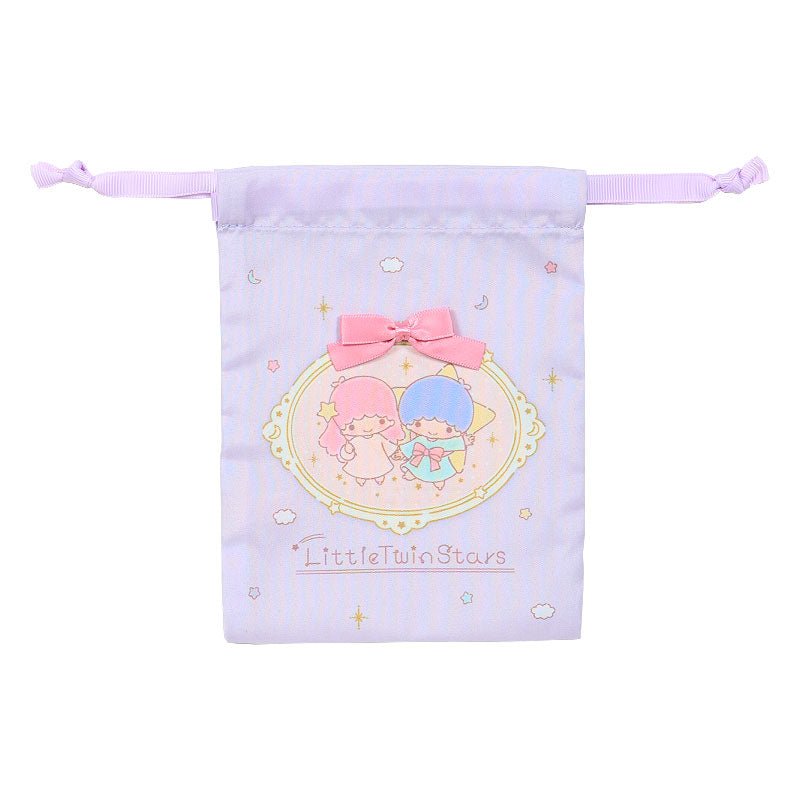 "Little Twin Stars Frame" Drawstring Bag Set - Rosey’s Kawaii Shop