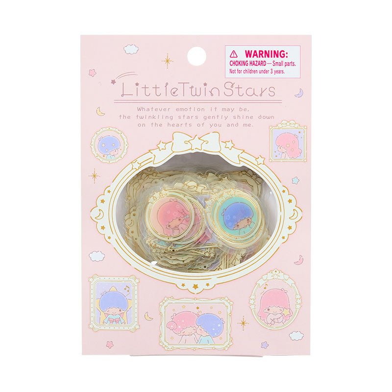 "Little Twin Stars Frame" Sticker Set - Rosey’s Kawaii Shop