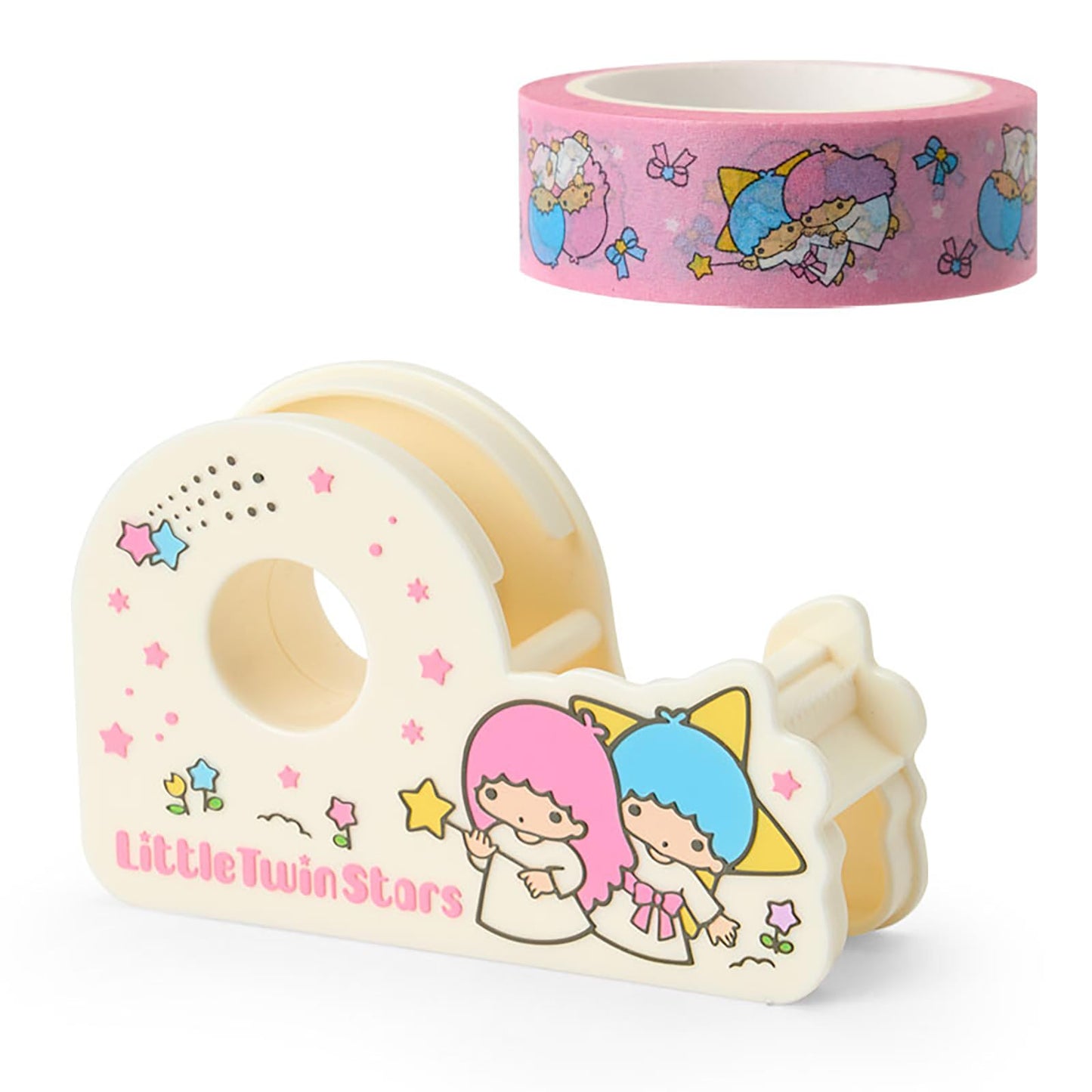 [LITTLE TWIN STARS] "Sanrio Masking Tape & Dispenser" - Rosey’s Kawaii Shop