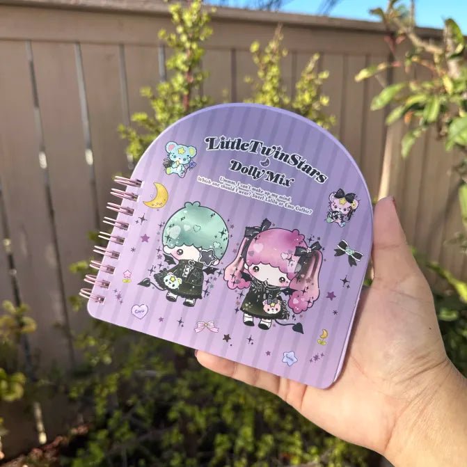 "Little Twin Stars x Dolly Mix" Notebook - Rosey’s Kawaii Shop