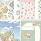 [LOOK SKY] "Rilakkuma Komorebi Camp" Letter Set - Rosey’s Kawaii Shop