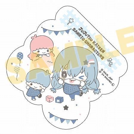 [MAHITO x LITTLE TWIN STARS] "Jujutsu Kaisen x Sanrio" Sticker - Rosey’s Kawaii Shop