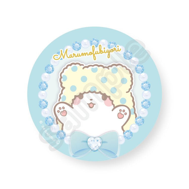 [MARUMOFUBIYORI] "Sanrio Bijou Deco" Badge - Rosey’s Kawaii Shop