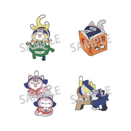 MEGA CAT PROJECT "Naruto Nyaruto" Metal Pin - Rosey’s Kawaii Shop