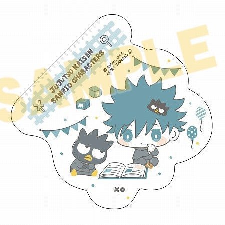 [MEGUMI x BAD BADTZ MARU] "Jujutsu Kaisen x Sanrio" Sticker - Rosey’s Kawaii Shop