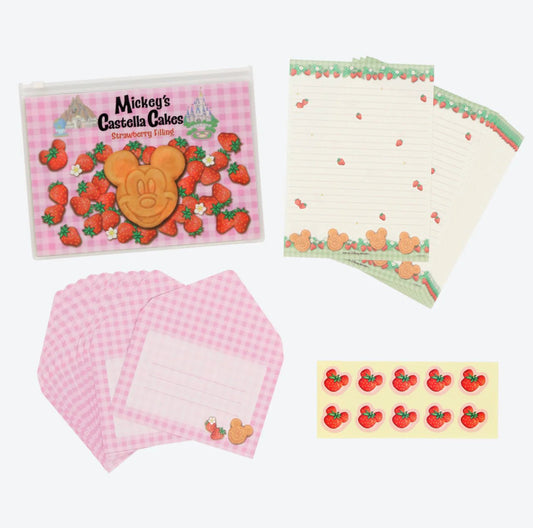 "Mickey's Castella Cake: Tokyo Disney Resort" Letter Set - Rosey’s Kawaii Shop