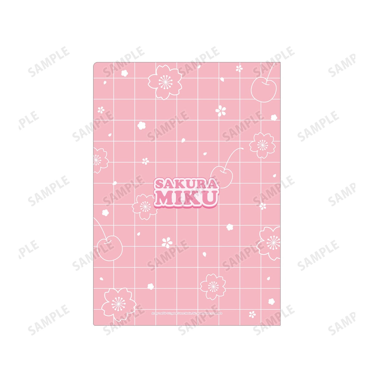 [MIKU] "Sakura Miku Cherry Blossom Pary" A4 File Folder - Rosey’s Kawaii Shop