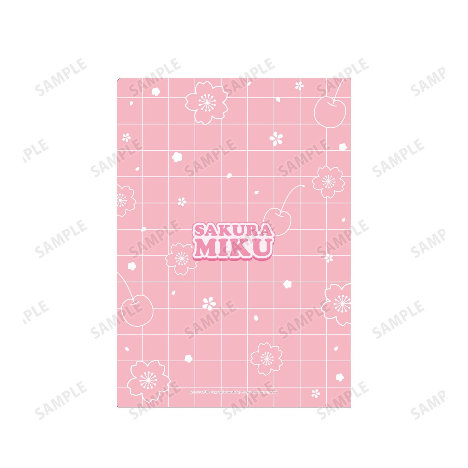 [MIKU] "Sakura Miku Cherry Blossom Pary" A4 File Folder - Rosey’s Kawaii Shop