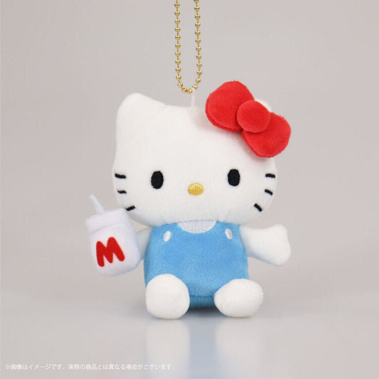 [MILK] "Hello Kitty History" Plush Keychain - Rosey’s Kawaii Shop