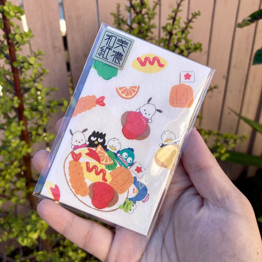 [MINI] "Hapidanbui Retro Food" Envelopes - Rosey’s Kawaii Shop