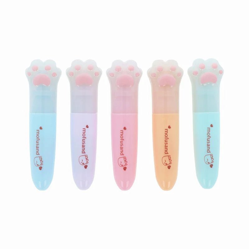 [MINT] "Mofusand Ribbon" Highlighter Set - Rosey’s Kawaii Shop