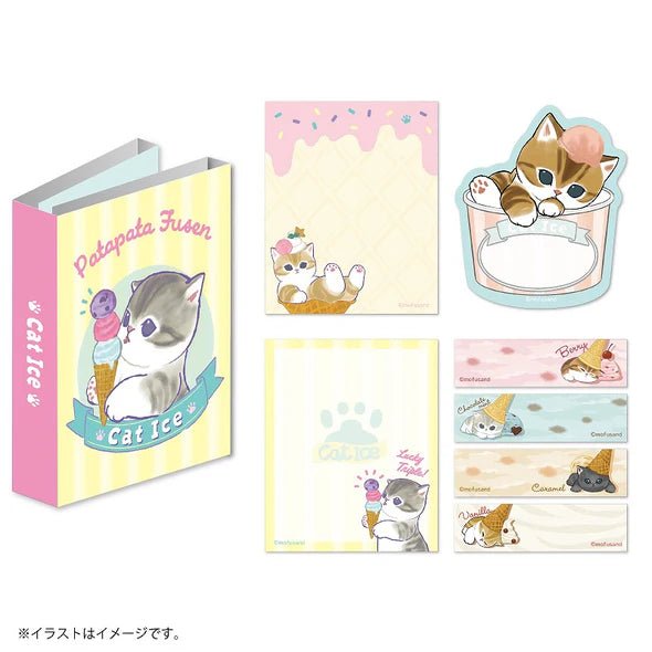 "Mofusand: Cat Ice Cream" Pata Pata Memo - Rosey’s Kawaii Shop