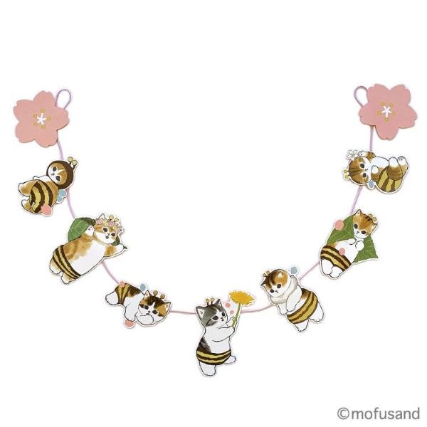 "Mofusand Spring Greetings" Garland - Rosey’s Kawaii Shop