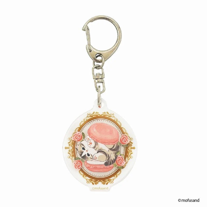 "Mofusand Sweet Blossom" Slide Keychain - Rosey’s Kawaii Shop