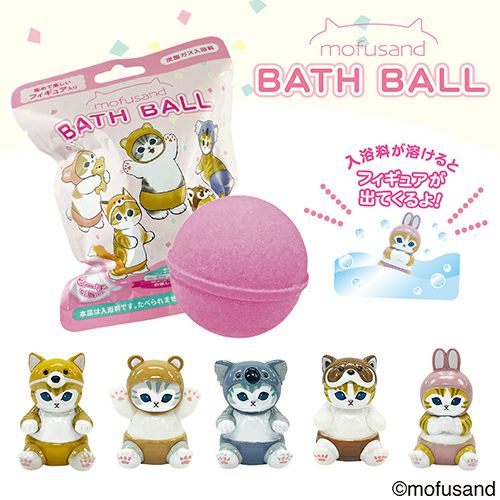 "Mofusand [VOL 2]" Bath Bomb w/ Figure - Rosey’s Kawaii Shop