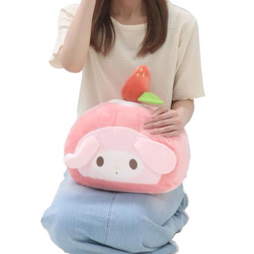 "My Melody Cake Roll" Cushion - Rosey’s Kawaii Shop