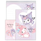 "My Melody & Kuromi Cute Battle" Letter Set - Rosey’s Kawaii Shop