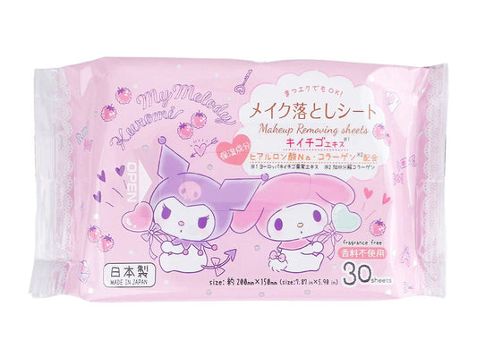 [My Melody & Kuromi] "Sanrio Makeup Removing Sheets" - Rosey’s Kawaii Shop