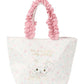 [MY MELODY] "Maison de FLeur x Sanrio" Frill Mini Tote Bag - Rosey’s Kawaii Shop