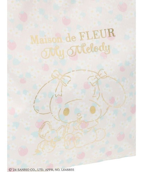 [MY MELODY] "Maison de FLeur x Sanrio" Frill Mini Tote Bag - Rosey’s Kawaii Shop