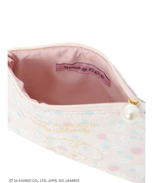 [MY MELODY] "Maison de FLeur x Sanrio" Pouch - Rosey’s Kawaii Shop