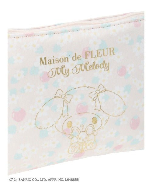 [MY MELODY] "Maison de FLeur x Sanrio" Pouch - Rosey’s Kawaii Shop