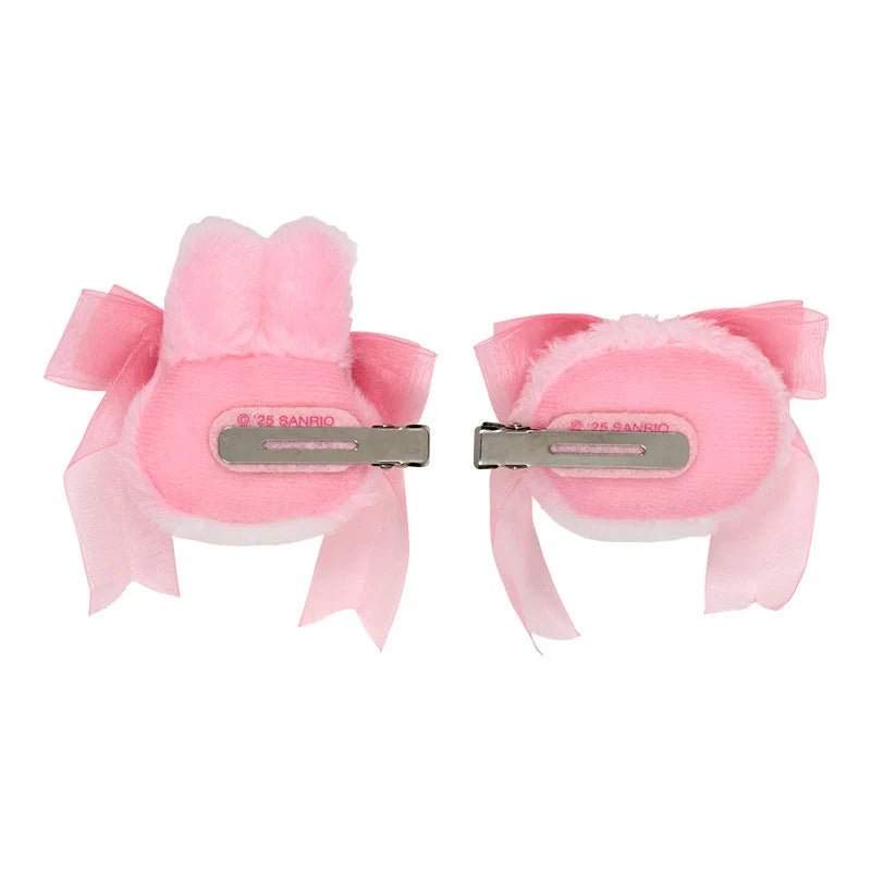 "My Melody Ribbon Princess" Hair Clip Set - Rosey’s Kawaii Shop