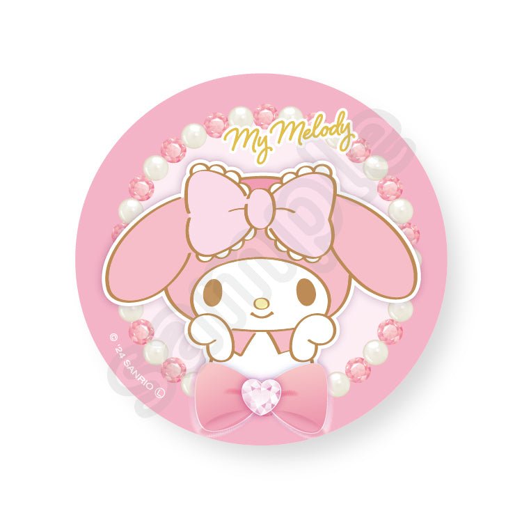 [MY MELODY] "Sanrio Bijou Deco" Badge - Rosey’s Kawaii Shop