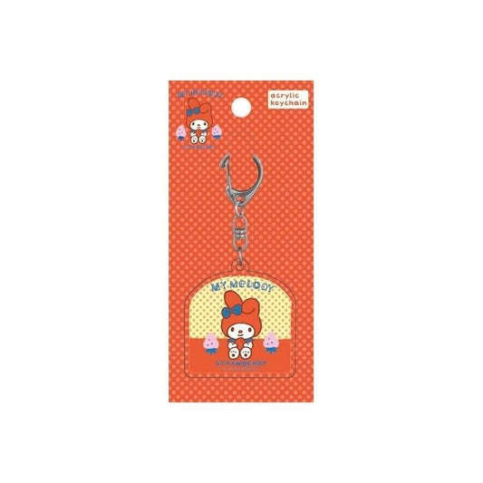 [MY MELODY] "Sanrio Characters Fruit Market" Keychain - Rosey’s Kawaii Shop