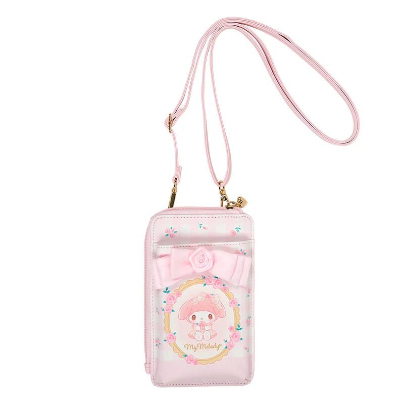 [MY MELODY] "Sanrio Dolly Rose" Smartphone Shoulder Bag - Rosey’s Kawaii Shop