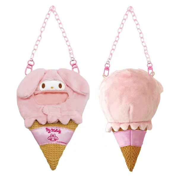 [MY MELODY] "Sanrio Ice Cream Kigurumi" Pouch Keychain - Rosey’s Kawaii Shop