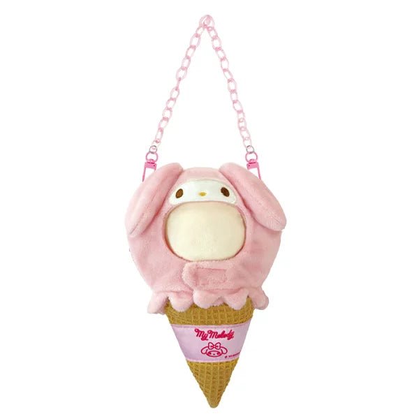 [MY MELODY] "Sanrio Ice Cream Kigurumi" Pouch Keychain - Rosey’s Kawaii Shop