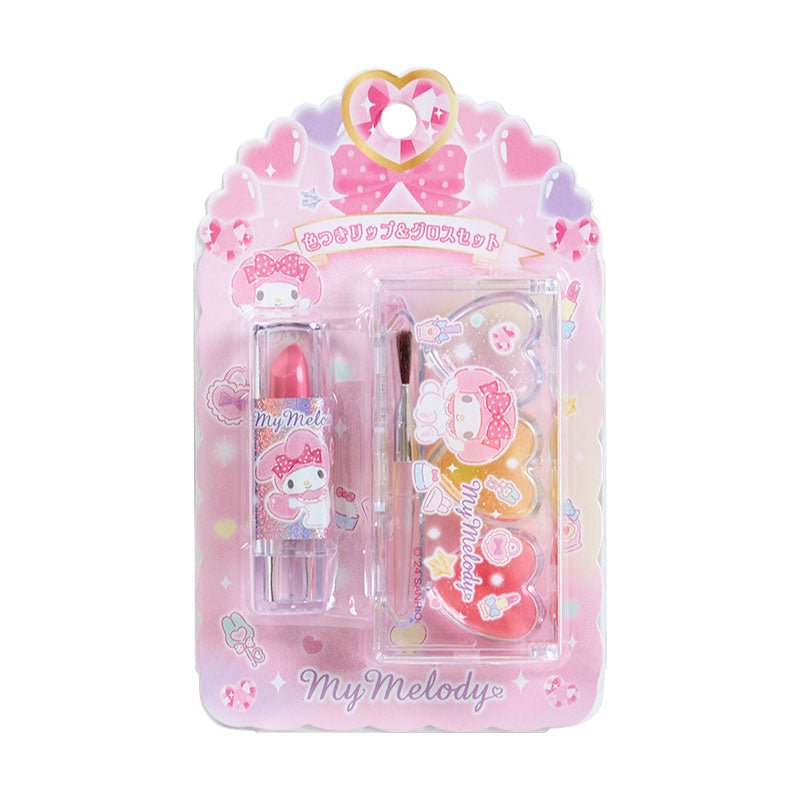 [MY MELODY] "Sanrio Lip Gloss" Set - Rosey’s Kawaii Shop