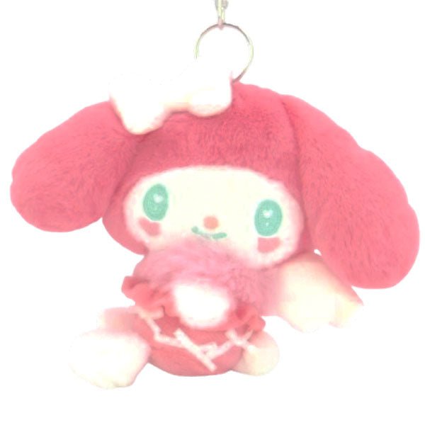 [MY MELODY] "Sanrio Mint Angel" Plush Keychain - Rosey’s Kawaii Shop