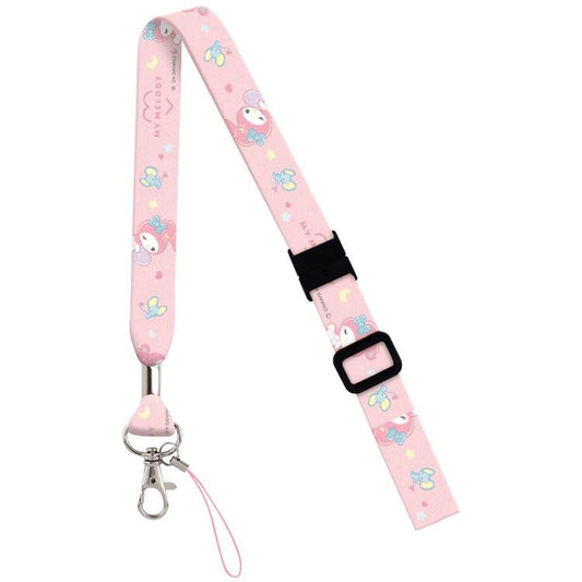 [MY MELODY] "Sanrio Munyatto" Neck Strap Lanyard - Rosey’s Kawaii Shop