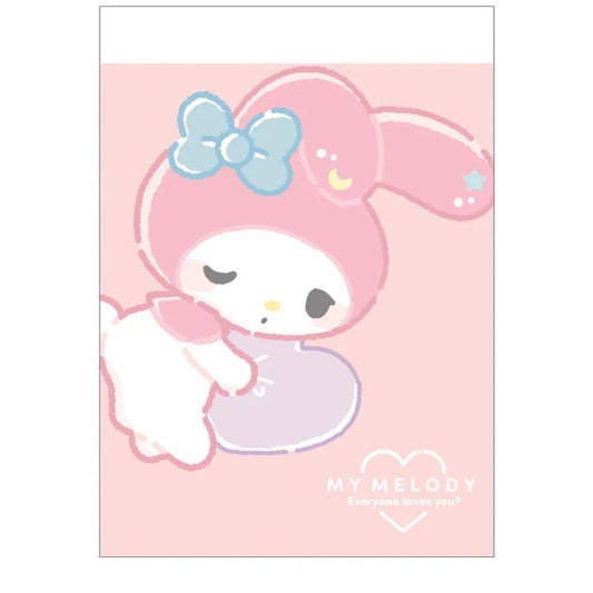 [MY MELODY] "Sanrio Munyatto" Small Memo Pad - Rosey’s Kawaii Shop