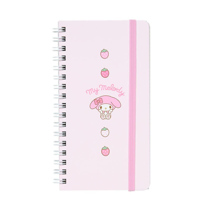 [MY MELODY] "Sanrio Slim Ring Notebook" - Rosey’s Kawaii Shop