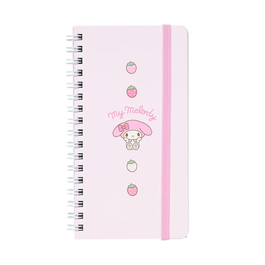 [MY MELODY] "Sanrio Slim Ring Notebook" - Rosey’s Kawaii Shop