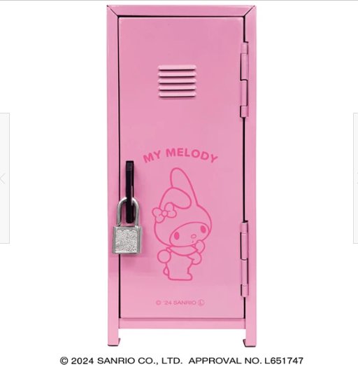 [MY MELODY] "Sanrio Small Locker" Case - Rosey’s Kawaii Shop